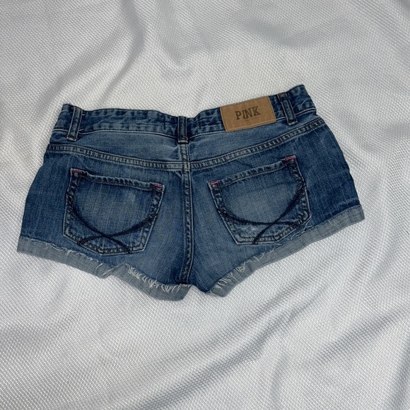 Pink Denim Shorts‎ - Picture 2 of 4